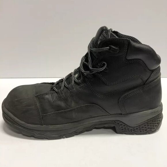 Timberland Pro Men’s Bosshog, 6”, Black Waterproof Work Boots, Size 13M